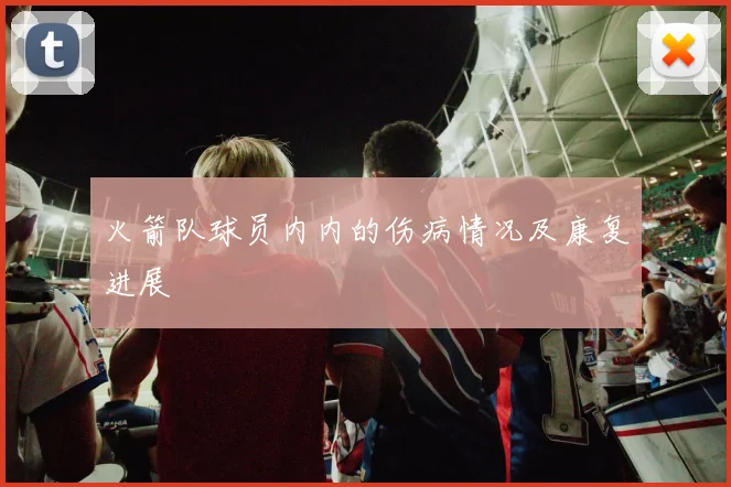 火箭队球员内内的伤病情况及康复进展